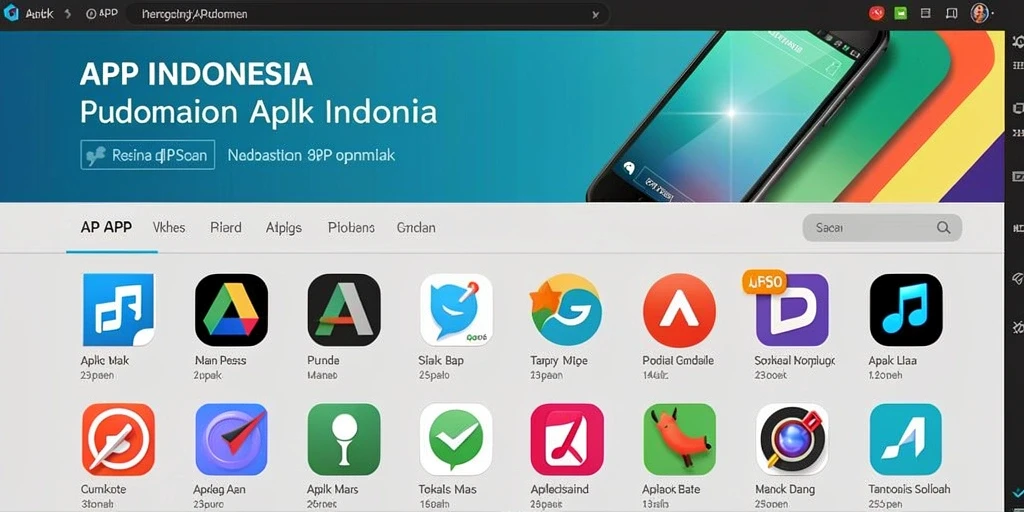 Tampilan menarik dari halaman utama aplikasi 789BNI.