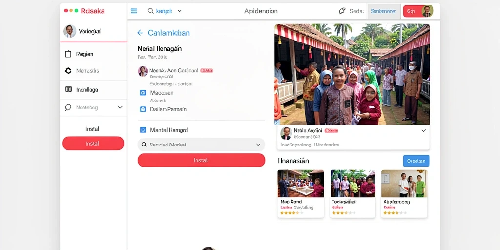 Tangkapan layar pertama menunjukkan karakter utama dalam aksi.