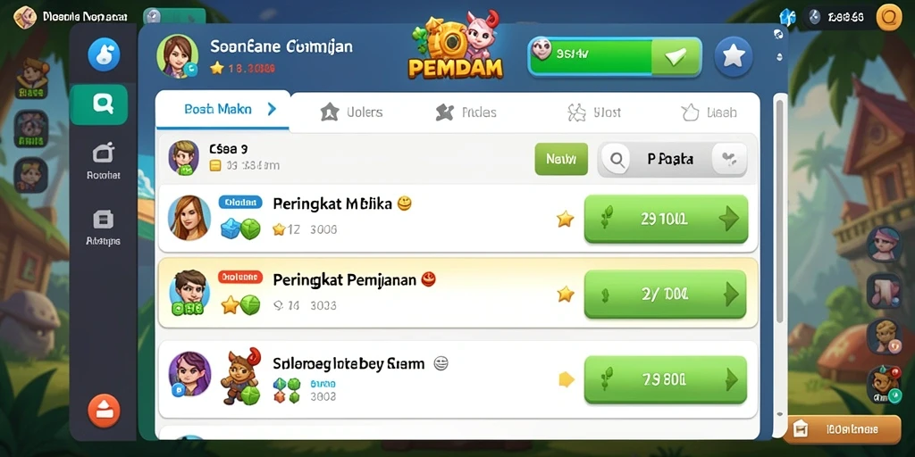 Tampilan antarmuka yang menarik dan mudah dipahami.