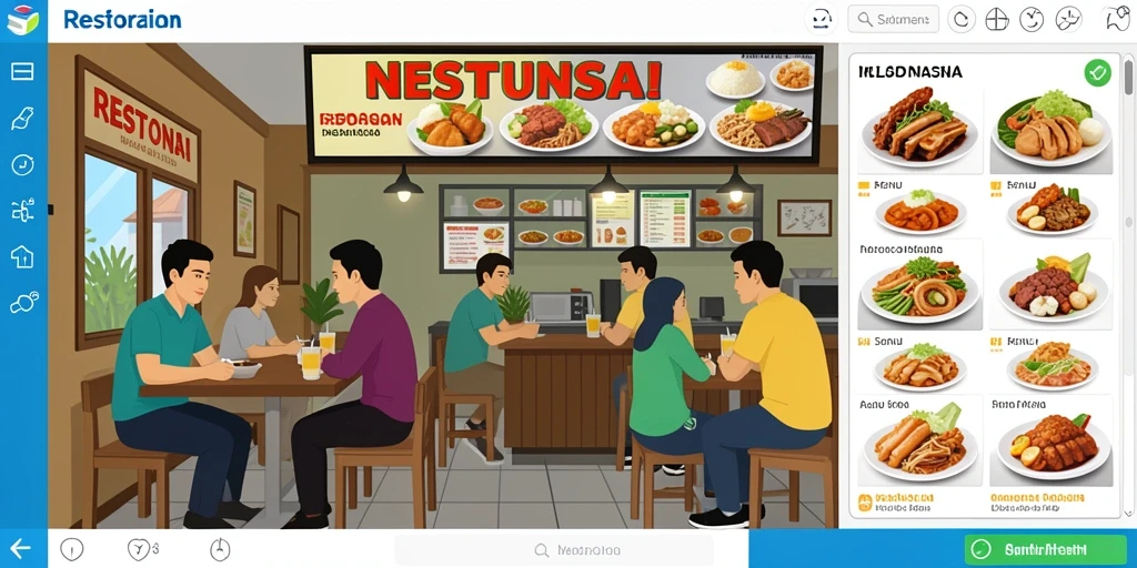 Tampilan antarmuka yang menarik dan mudah digunakan.