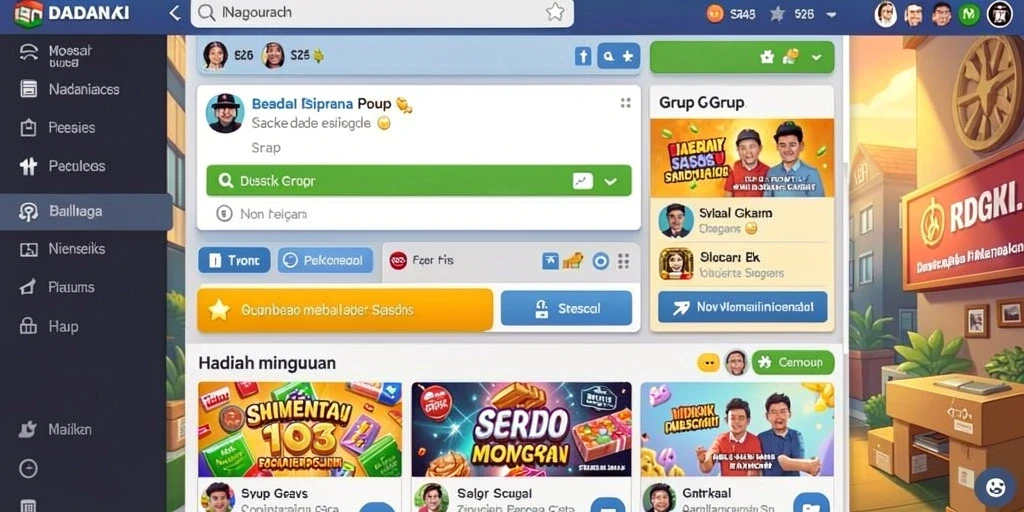 Tampilan grafis yang memukau dan colorful.