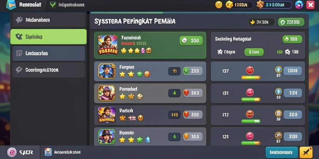 Screenshot menunjukkan mobil balap memukau di lintasan.