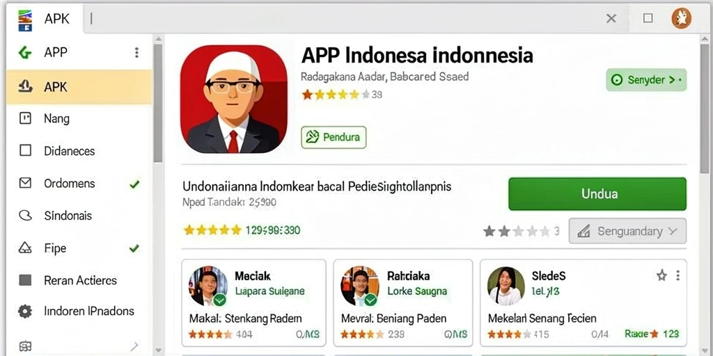 Tampilan antarmuka yang ramah pengguna.