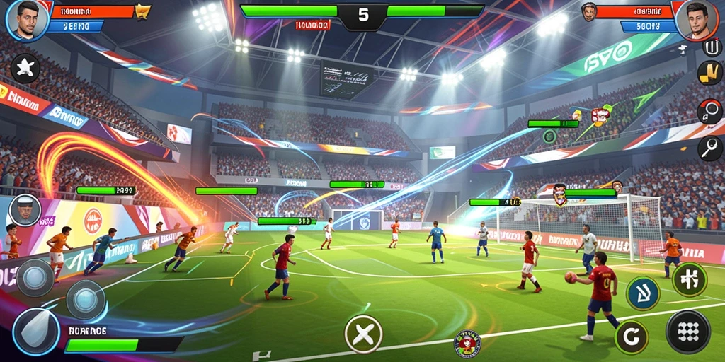 Tangkapan layar menampilkan petualangan seru di level baru.