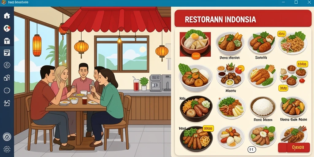 Tampilan antarmuka yang intuitif dan menarik.
