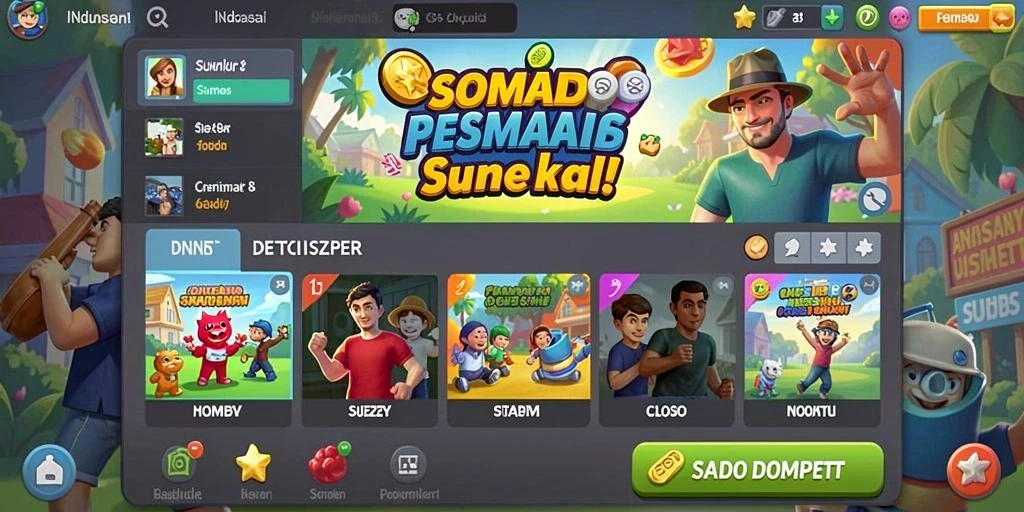 Tangkapan layar menunjukkan karakter utama dalam aksi berani.