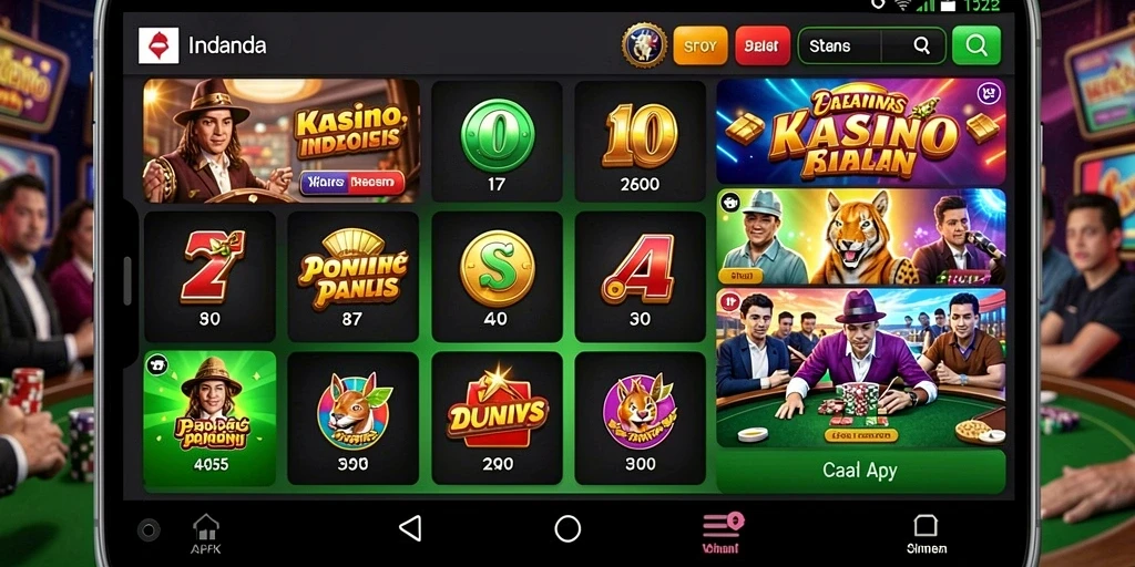 Menampilkan karakter utama LION4D dalam aksi petualangan.