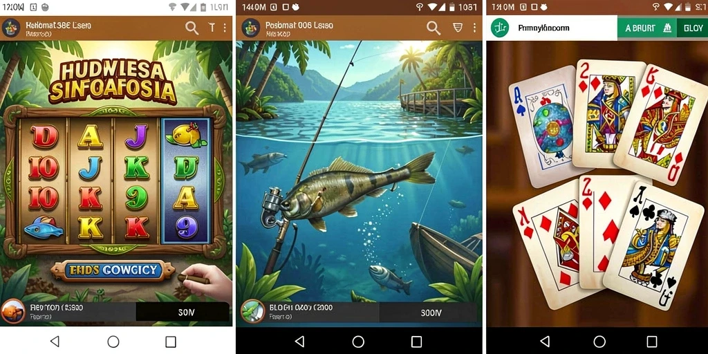 Antarmuka utama MADU303 yang menarik dan user-friendly.
