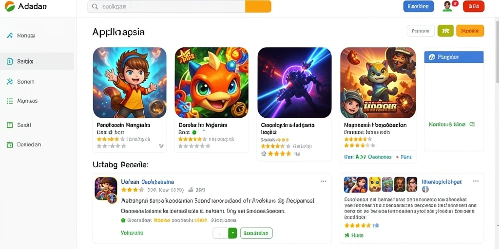 Antarmuka pengguna yang intuitif dan menarik.