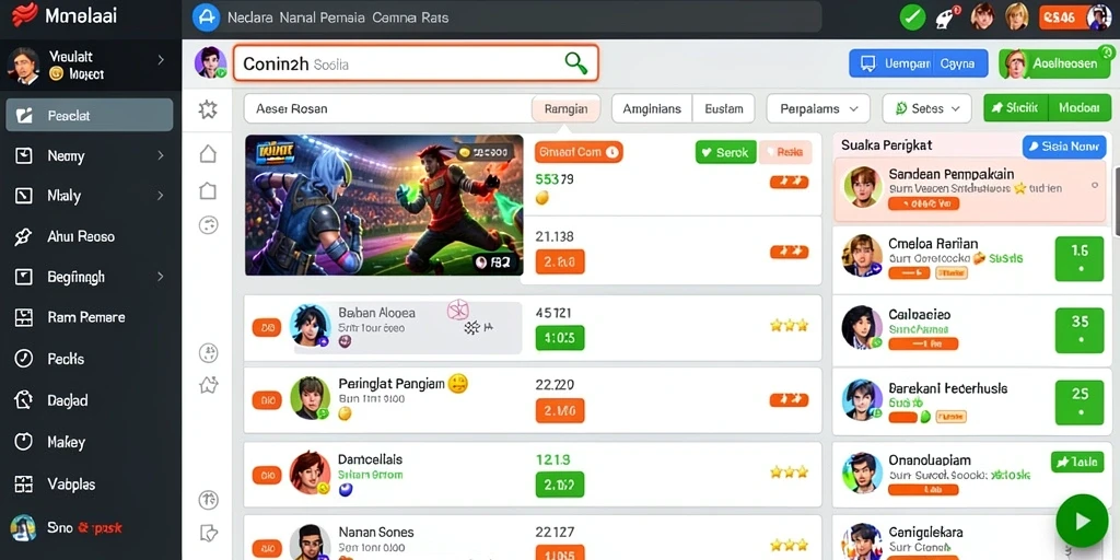 Tampilan grafik yang memukau dan detail.