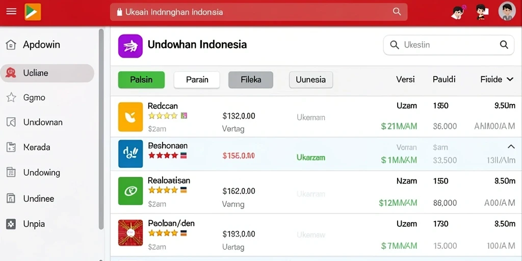 Tampilan antarmuka pengguna yang intuitif.