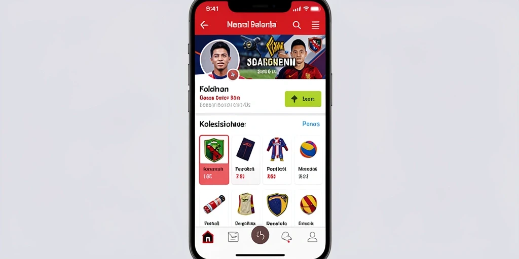 Tampilan awal permainan yang menarik dan user-friendly.